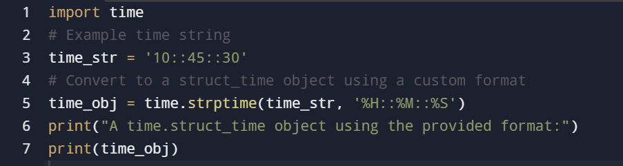 datetime Object in Python 8